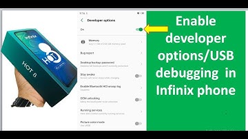 Hoe u ontwikkelaarsopties voor USB-foutopsporing inschakelt op een Infinix-telefoon
