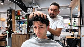 Master TURKISH Barber Gives Unreal Treatment