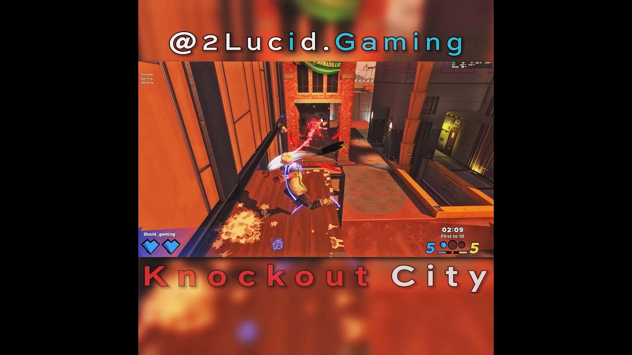 Knockout City Gameplay - Season 4: Concussion Yard | 3v3 Team KO Dodgebrawl 2K (60 FPS)