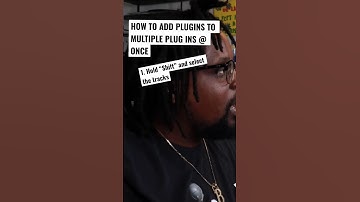 You ever wanted to add the same #plugin to multiple tracks at once in #protools ?! Here’s how!!
