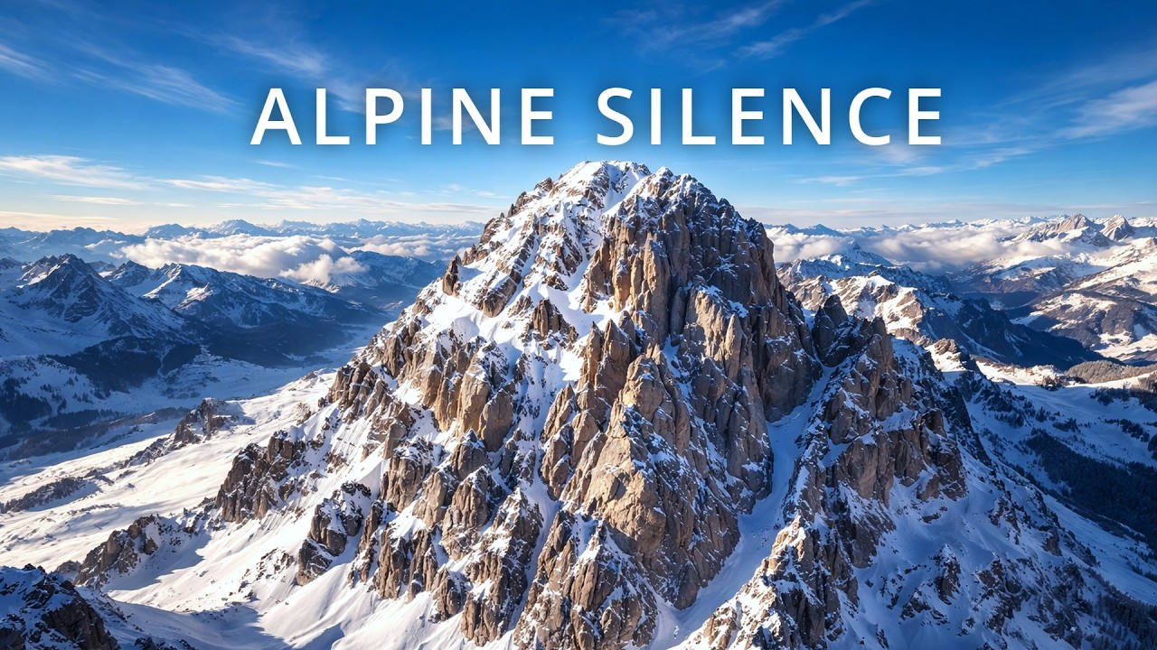 Cinematic drone flights above winter mountains in the Italian Alps — captured in 4K Ultra HD.