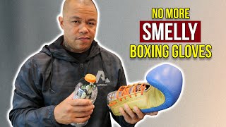 How To Clean Your Stinky Boxing Gloves by THE ARENA 11,049 views 7 months ago 3 minutes, 48 seconds