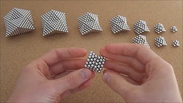 TUTORIAL Saddle Surface Icosahedron Solids (Zen Magnets)