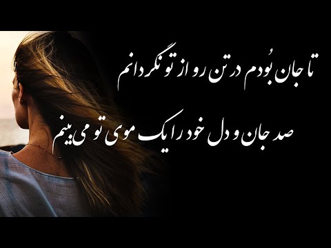 اشعار عطار تا جان بودم در تن رو از تو نگردانم صد جان و دل خود را یک موی تو می بینم شعر لیدی راوی
