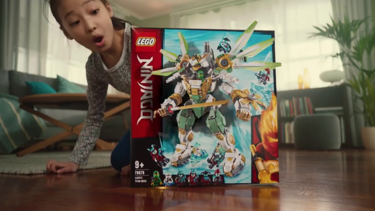 LEGO Ninjago Lloyd's Titan Mech 70676 - YouTube