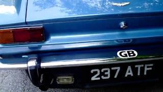 1974 Aston Martin V8 start up and walkaround Start Up 1975 Aston Martin V8 Saloon