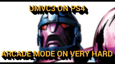 ULTIMATE MARVEL VS CAPCOM 3 STREAM: ARCADE MODE ON VERY HARD
