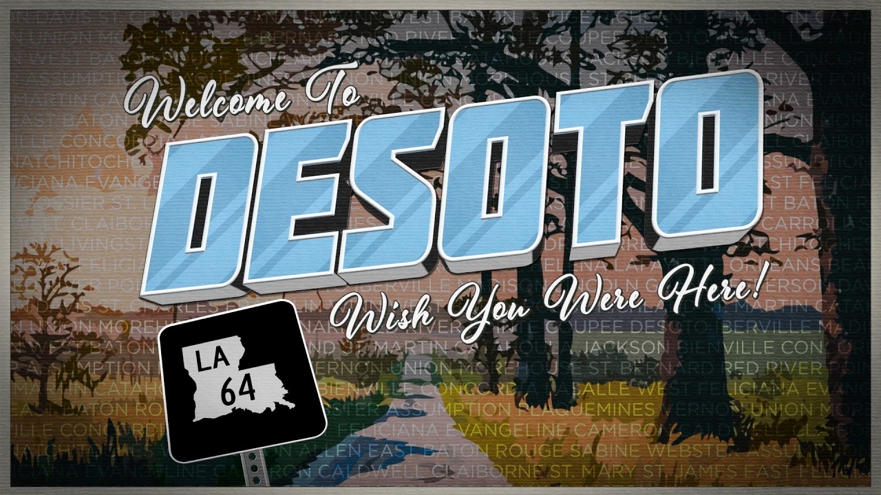 DeSoto Parish | Postcards | LA64