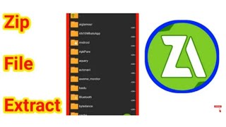 How To Extract Any Rar File Zip File Using Zarchiver ...