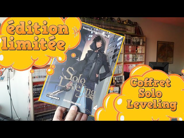 Le coffret collector de Solo Leveling tôme 4 (unboxing) 