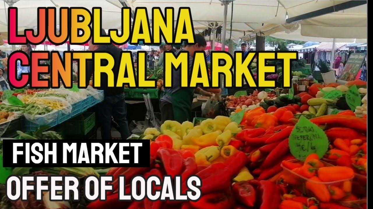 Ljubljana Central Market Place | Slovenia