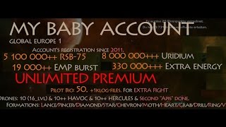 DarkOrbit - Show must go OFF!! | Sell 2 my accounts, UFEs GlobalEurope1. One by one or both for 975$