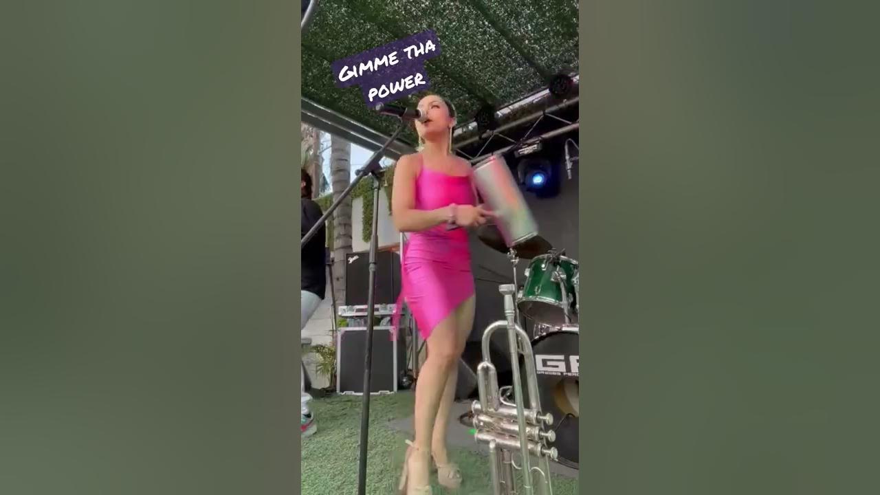 Gimme tha power #molotov #cumbia #power #gimme #latinos #viral #lady #pink #percusionista