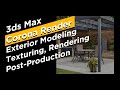 3dsMax Corona Exterior Renderer Lighting &amp; Post-Production Tutorial - part 02