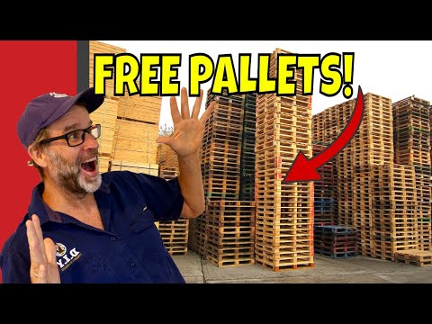 Video: Waar kan ik gratis pallets krijgen?