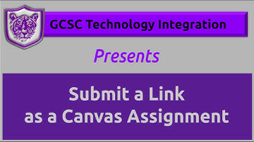 Submit a Website URL as a Canvas Assignment