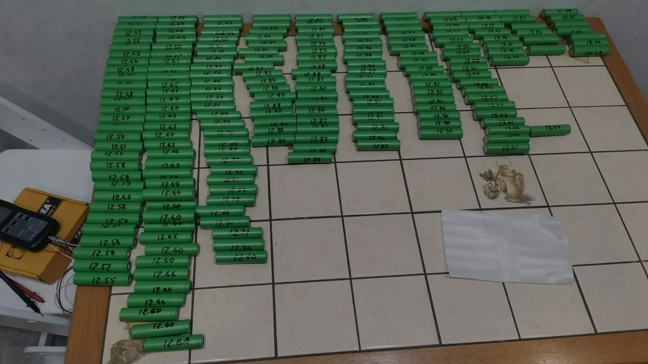 Подготовка к масс сборкам аккумуляторов. Обработка, балансировка - YouTube