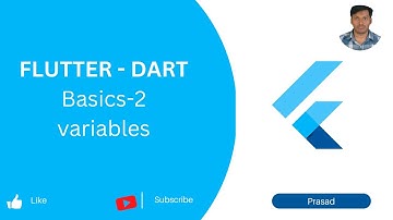Variables In Dart | Dart Tutorial 2023 | Dart Programming Language 2023