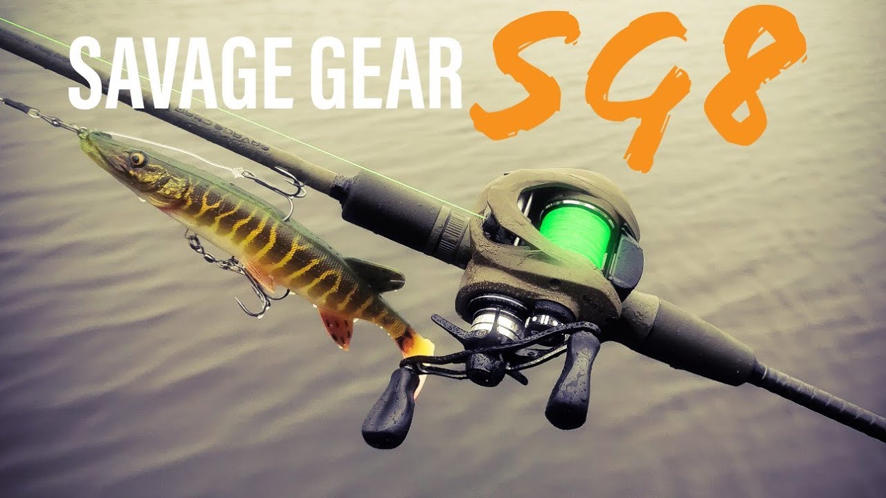 Pike fishing with the new Savage Gear SG8 Baitcaster, Epic Session