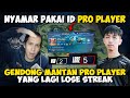 MABAR VIP PAKE AKUN PRO PLAYER!! GENDONG GODIVA YANG LAGI LOSESTREAK