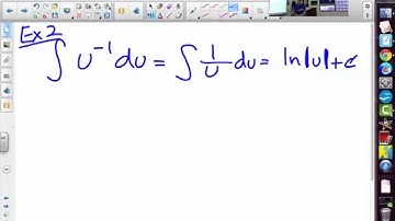 AP Calculus 6.2 Antidifferentiation by  Substitution Example 1 and 2