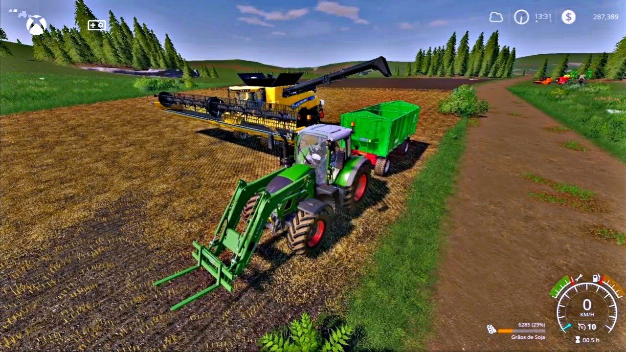 Building a Farm out of a Forest No Mans Land Farming Simulator 19