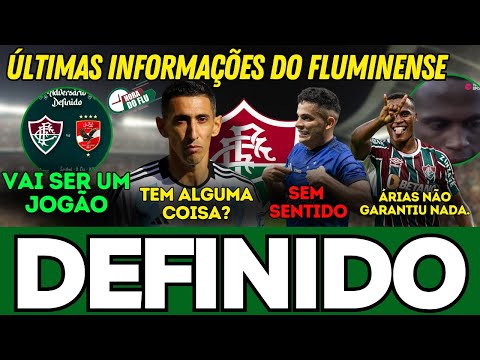 Ele merece! Arias fala sobre ter música para ele na torcida: Todo jogador  quer ter uma - Fluminense: Últimas notícias, vídeos, onde assistir e  próximos jogos