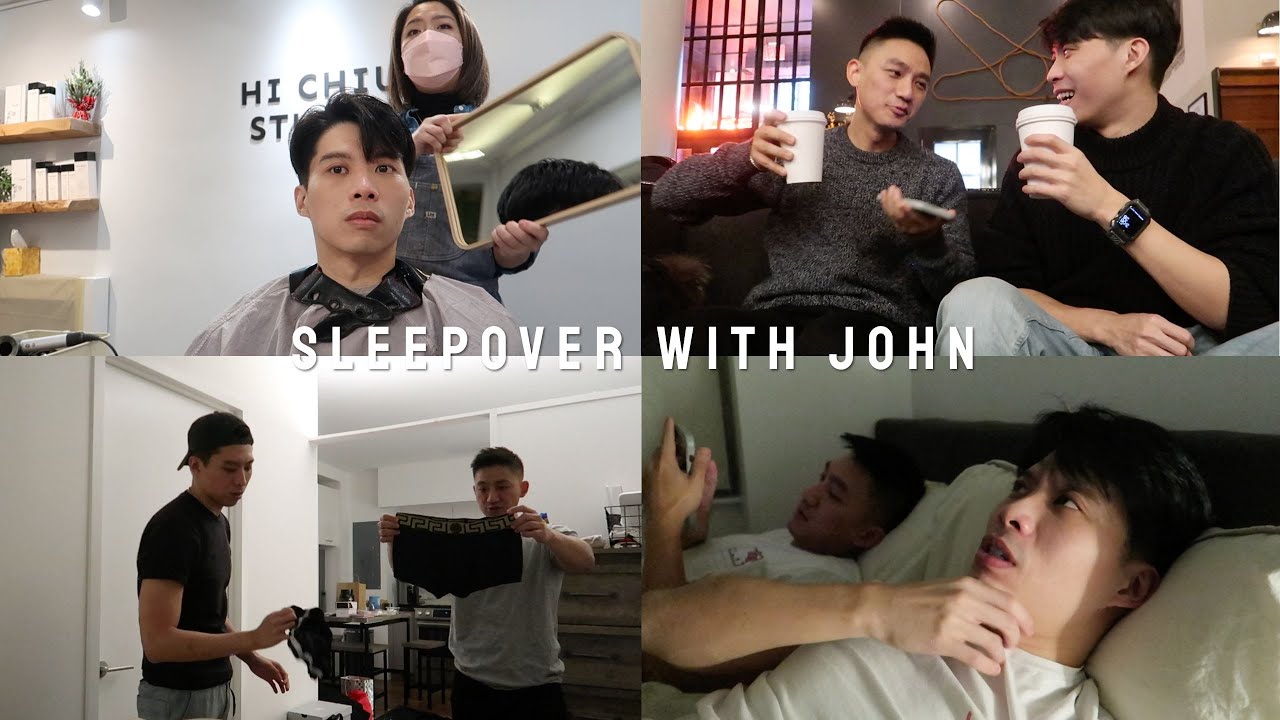 VLOG | 回台灣前夕的紐約日常 John來睡一晚 Sleepover fun  ft.@soitisjohn