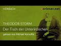 Theodor Storm: Der Tisch der Unterirdischen | HÖRBUCH | AUDIOBOOK