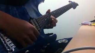 Atmosphere on the moon - Paul Gilbert (Guitar Solo Cover)