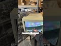 Magnet near CRT monitor makes pretty colors 📺🌈        🎥: TechRec Recycling via ViralHog