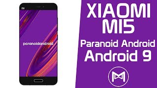 Xiaomi Mi5 | Paranoid Android Pie Beta | Android 9.0 Pie ROM screenshot 1