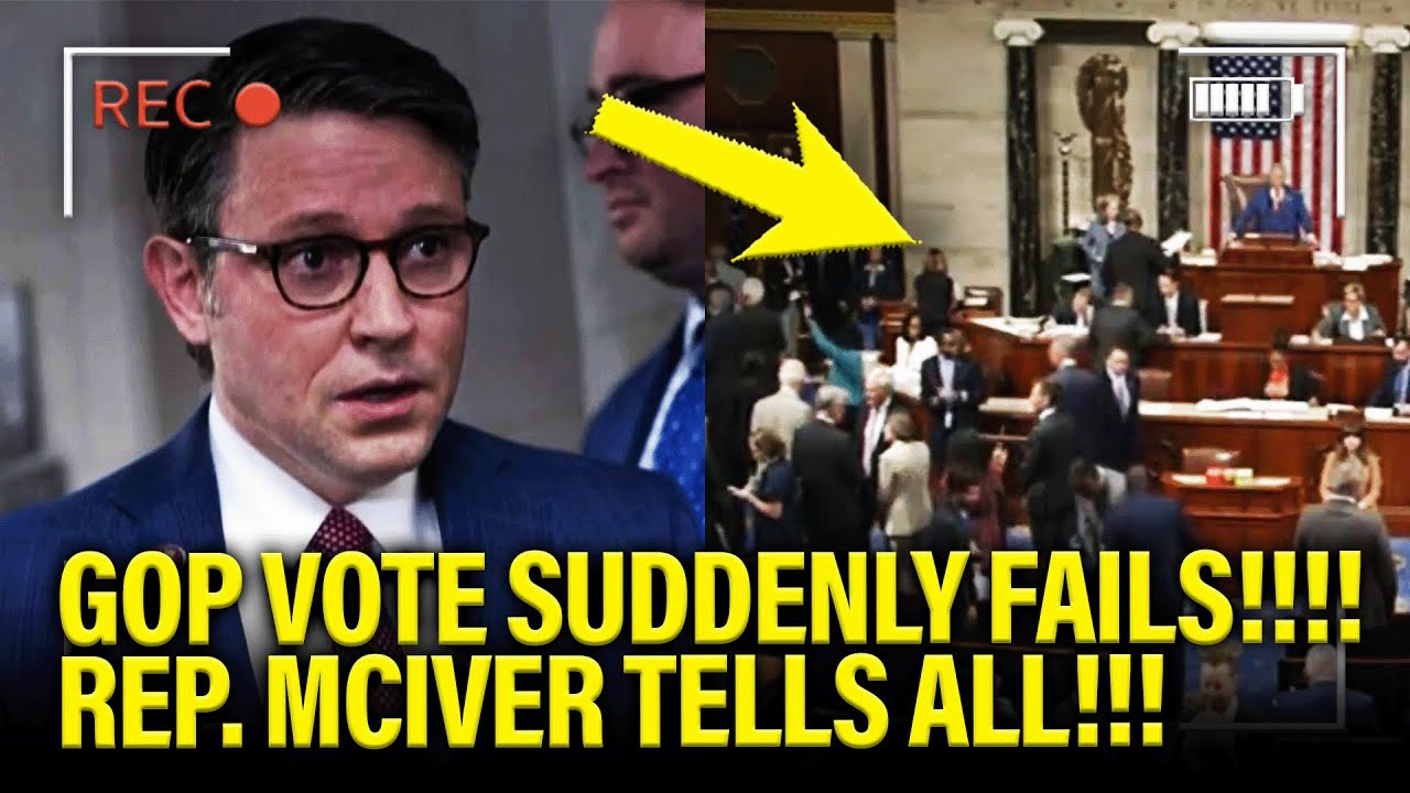 GOP gets HUMILIATED on HOUSE FLOOR as VOTE SUDDENLY FAILS