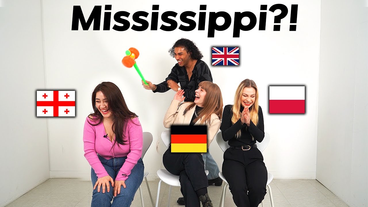 3 Europeans Try to Pronounce The Hardest English Words!! (UK vs Germany, Poland, Georgia)