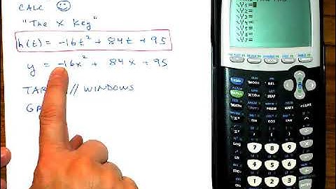 TI 84 Lesson 2   Graphing a function