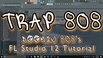 FL Studio 12 tutorial How to make 808 Bass for trap and hip hop
