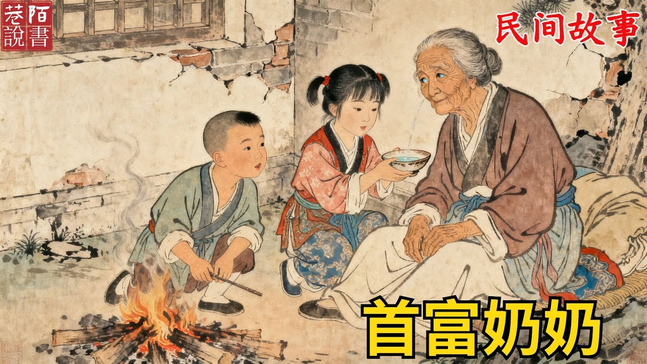 孤兒兄妹好心救下發病老太，誰料對方竟是京城第一富戶，還是他們的親奶奶！【巷陌說書人】#巷陌說書人#奇聞#故事#民間故事#故事頻道#說書#睡前故事#聽書