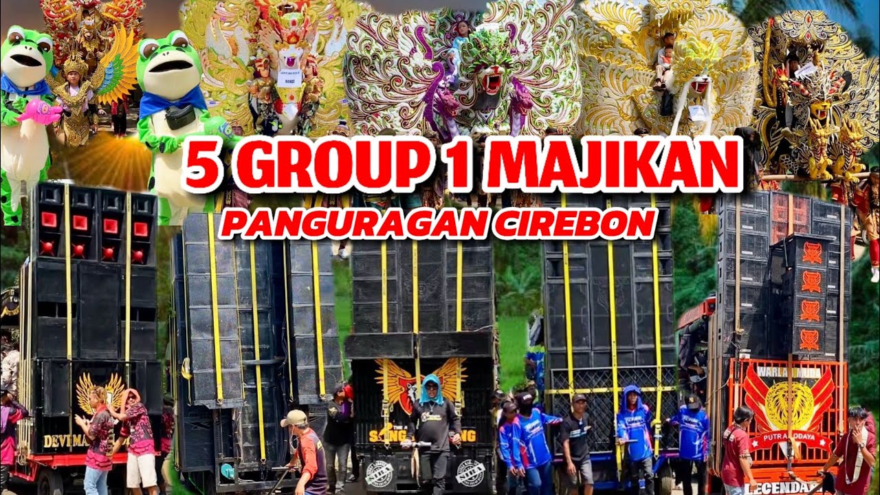 ARAK ARAKAN SINGA DEPOK 5 GROUP 1 MAJIKAN - LIVE PANGURAGAN CIREBON