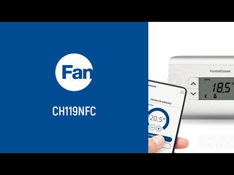 CH119NFC - Setting instructions and programming 