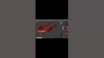 Blender 2.90 Audi R8 Update  Ep 1 #shorts #youtubeshorts