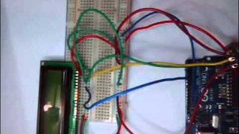 Arduino -Interfacing with LCD