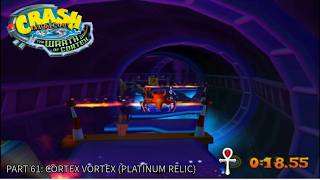 Crash Bandicoot The wrath of Cortex. 100% Walkthrough Part 61 - Cortex vortex (Platinum relic)
