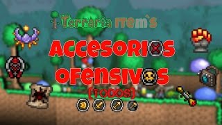 Accesorios Ofensivos (todos) Terraria 1.3.4 Guía en español - YouTube