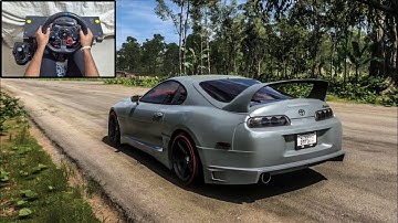 Toyota Supra MK4 - Forza Horizon 5 | Logitech G29 Steering Wheel & Shifter