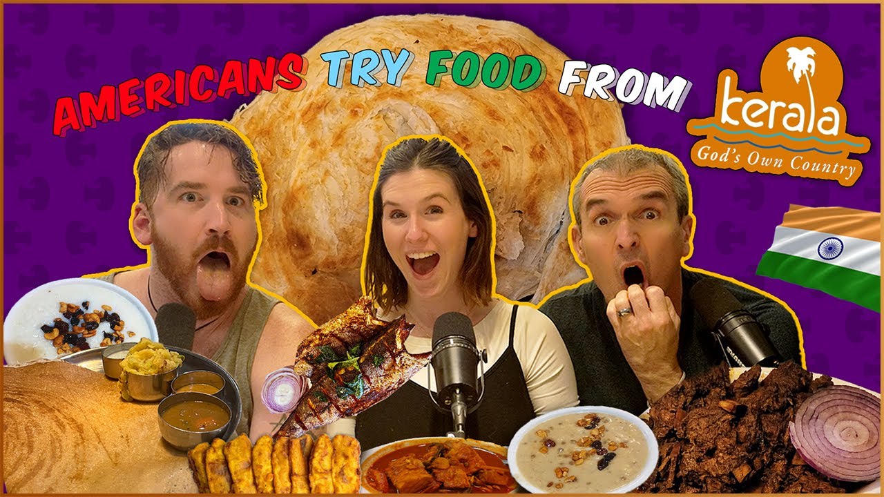 Americans try KERALA Food for the FIRST TIME