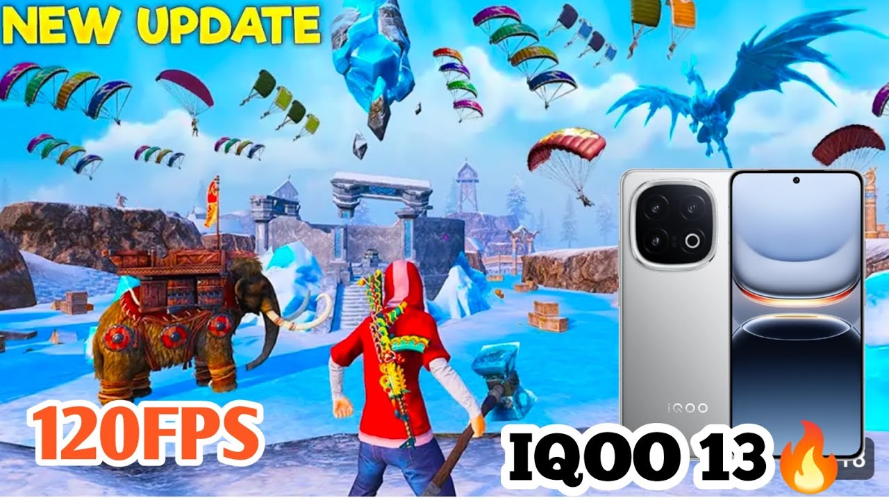 VIVO IQOO 13 BGMI TEST | SNAPDRAGON 8 ELITE 🔥 Flagship Smartphone 2025 ...