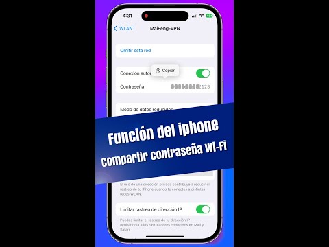 Cómo compartir la contraseña del wifi en el iPhone #ios16  #wifi #compartir #shorts #clevguard