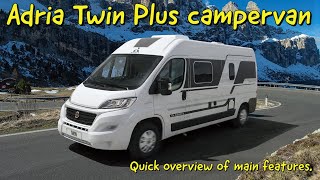 Adria Twin Plus Campervan Presentation