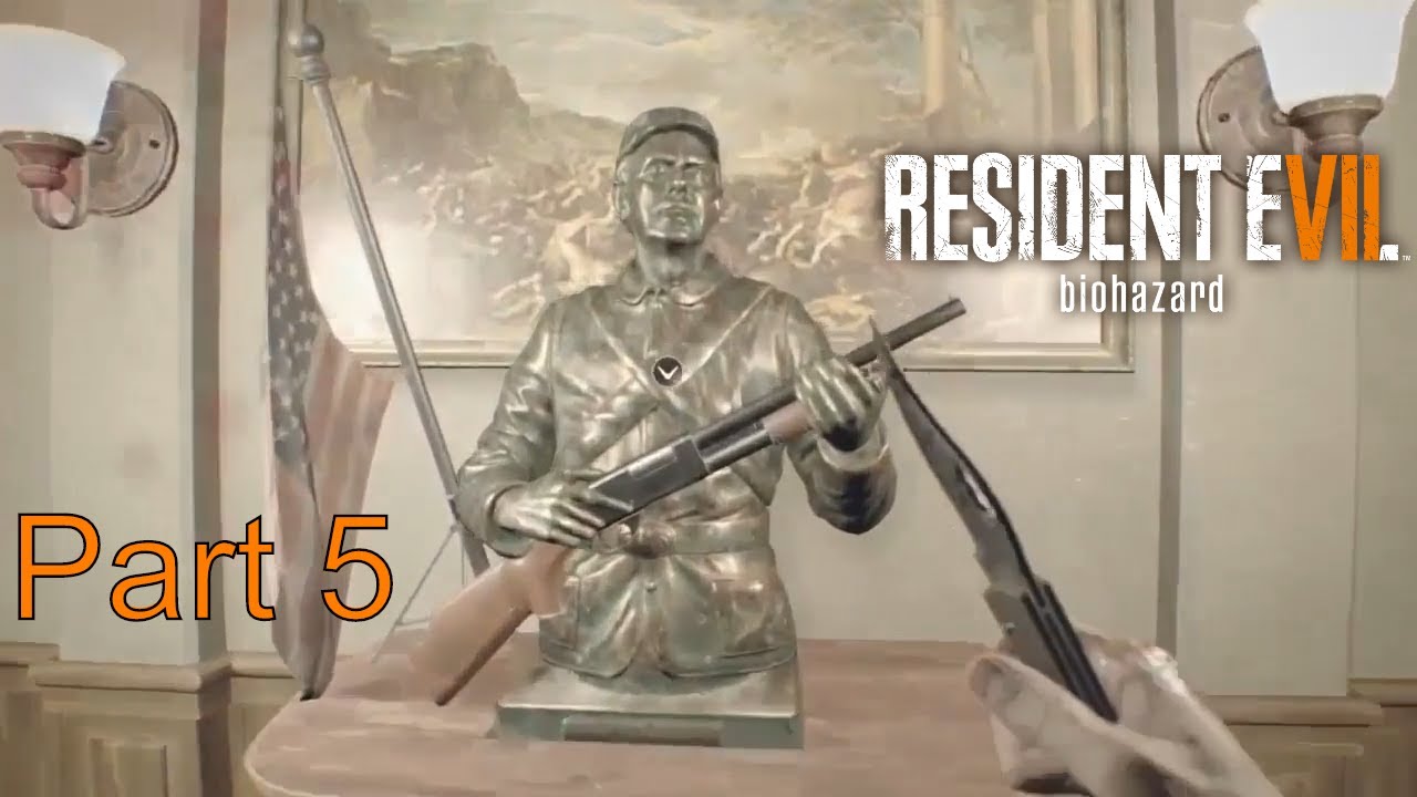 Shotgun! Resident Evil 7 Biohazard Part 5 YouTube