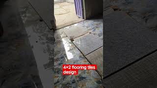 4×2 flooring tiles #trendingshorts #viralshorts #floortiles #tilesdesign